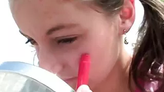 Belo sexo com Ann Aurora Aurora e trabalho de cinegrafista profissional. videos amadores brasileiros